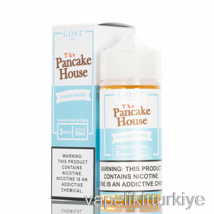 Vape Likit Fransız Vanilyası - Gözleme Evi - Gost Buharı - 100ml 0mg